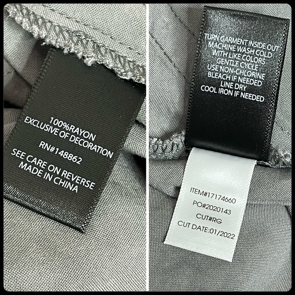 Torrid Studded Swing Cami Challis Dark Grey NWT - Picture 11 of 16